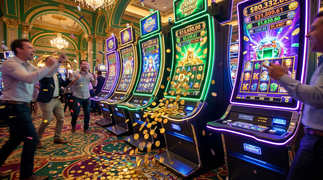 Caça-níqueis online com jackpots progressivos e rodadas grátis